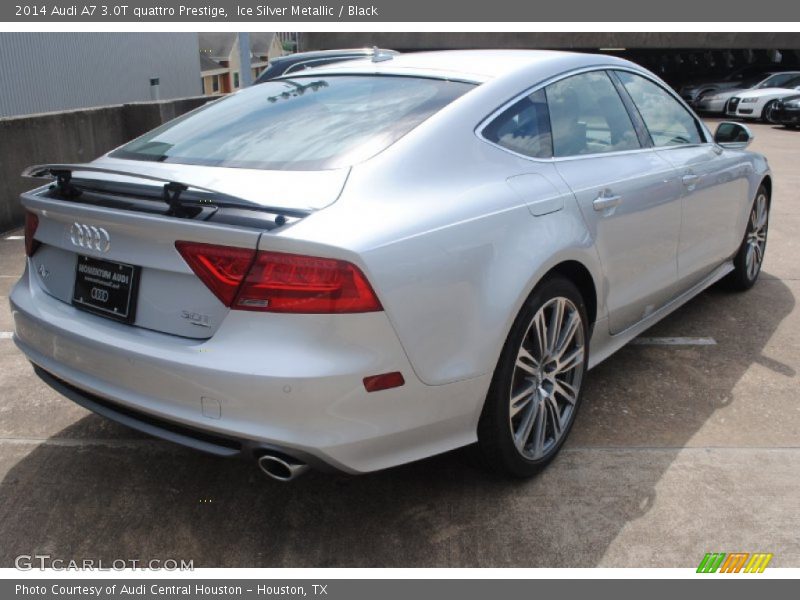 Ice Silver Metallic / Black 2014 Audi A7 3.0T quattro Prestige