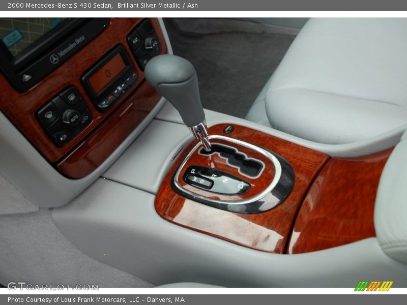 Brilliant Silver Metallic / Ash 2000 Mercedes-Benz S 430 Sedan