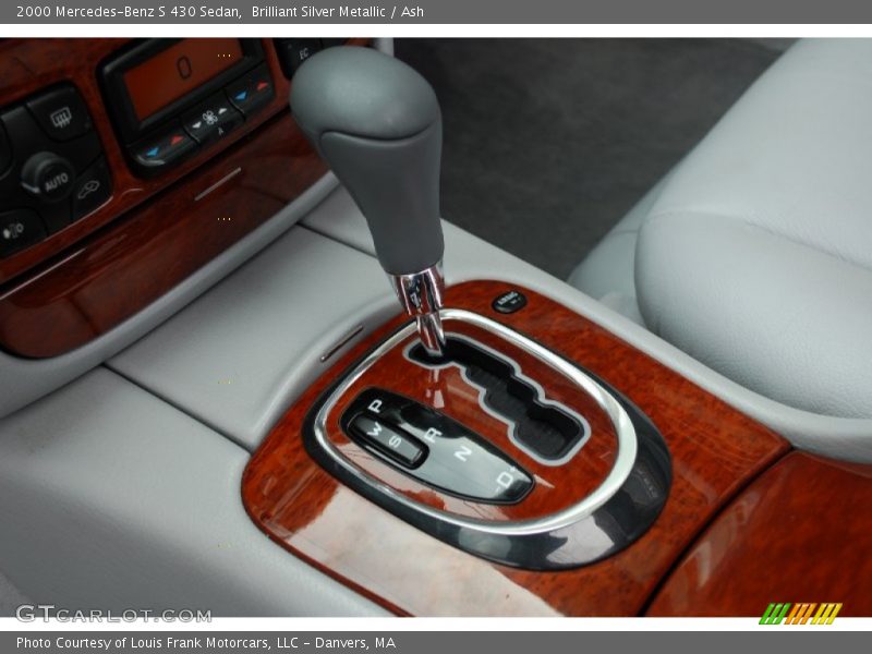 Brilliant Silver Metallic / Ash 2000 Mercedes-Benz S 430 Sedan