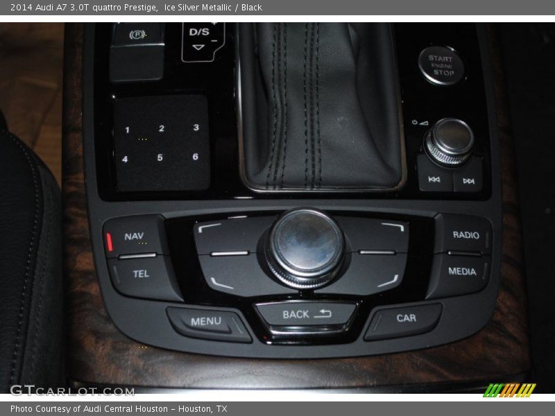 Ice Silver Metallic / Black 2014 Audi A7 3.0T quattro Prestige