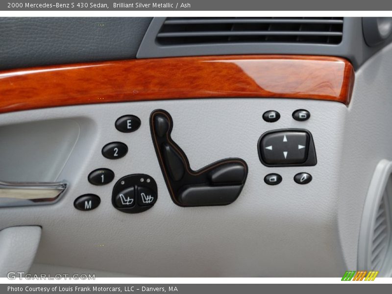 Brilliant Silver Metallic / Ash 2000 Mercedes-Benz S 430 Sedan
