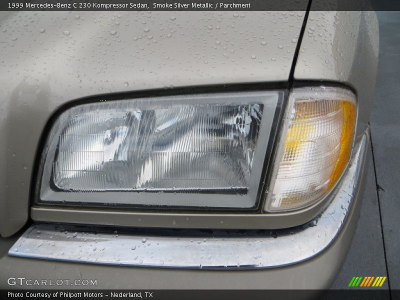 Smoke Silver Metallic / Parchment 1999 Mercedes-Benz C 230 Kompressor Sedan