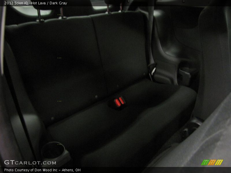 Hot Lava / Dark Gray 2012 Scion iQ