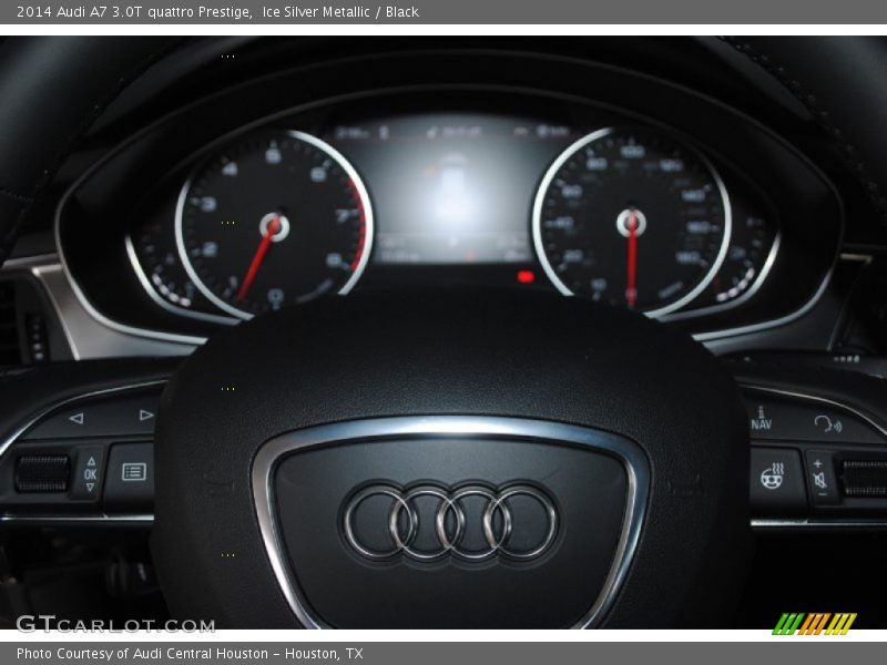 Ice Silver Metallic / Black 2014 Audi A7 3.0T quattro Prestige