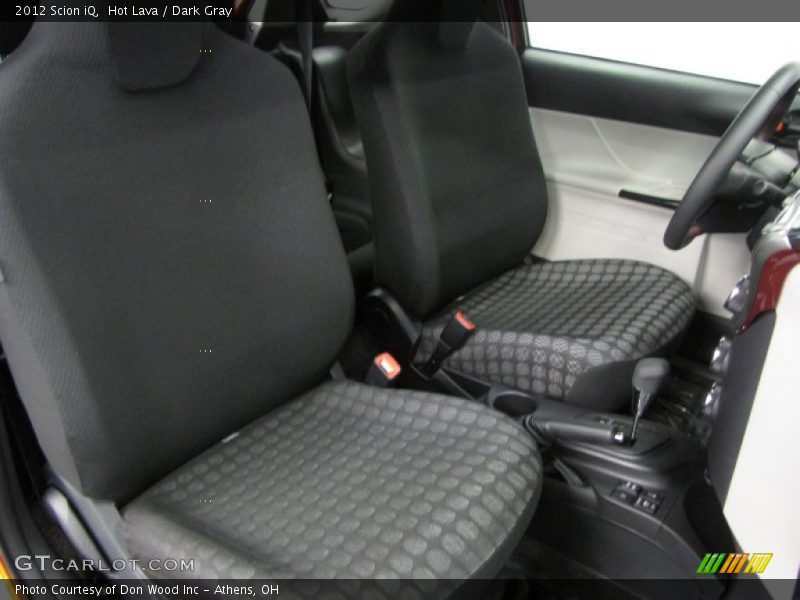 Hot Lava / Dark Gray 2012 Scion iQ