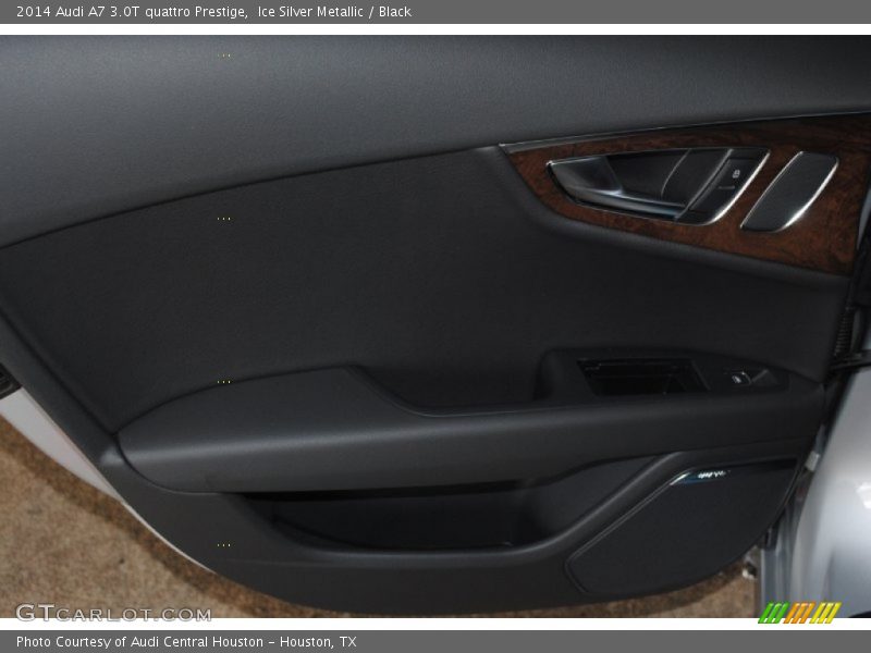 Ice Silver Metallic / Black 2014 Audi A7 3.0T quattro Prestige