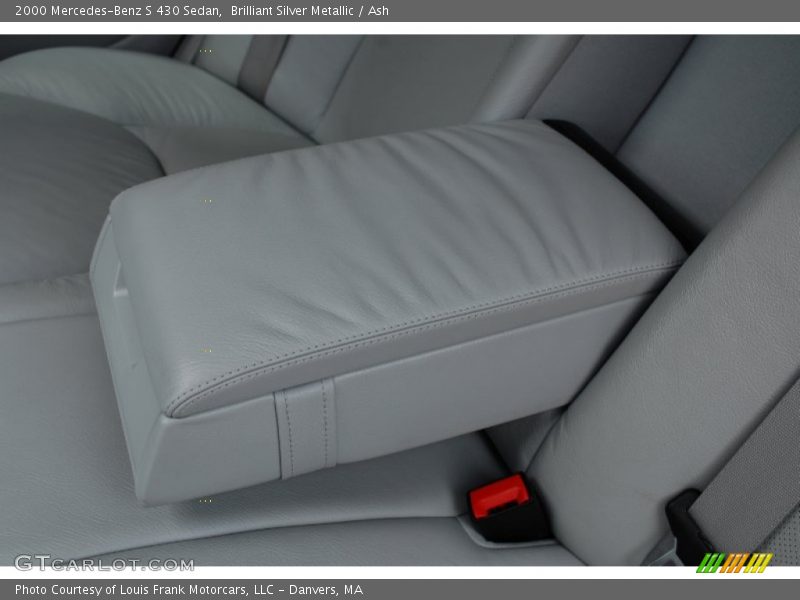 Brilliant Silver Metallic / Ash 2000 Mercedes-Benz S 430 Sedan