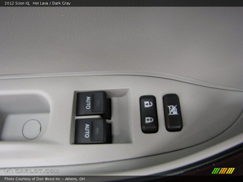 Hot Lava / Dark Gray 2012 Scion iQ