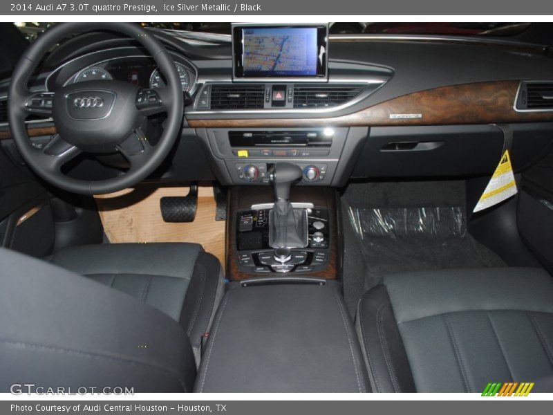 Ice Silver Metallic / Black 2014 Audi A7 3.0T quattro Prestige