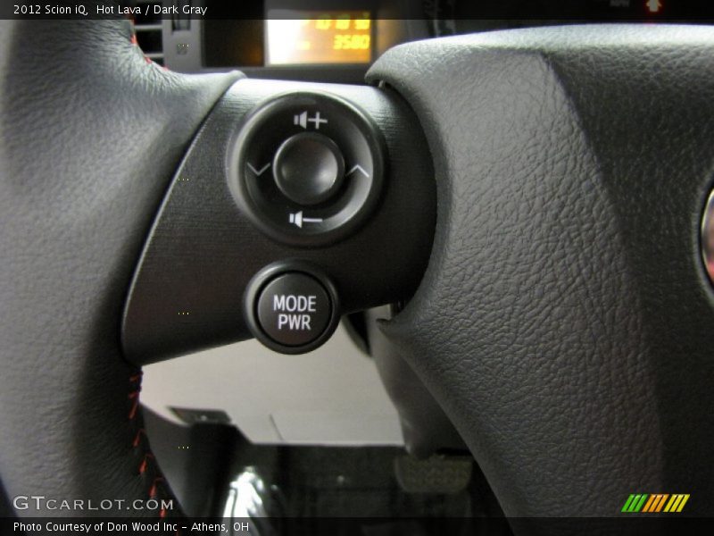 Hot Lava / Dark Gray 2012 Scion iQ