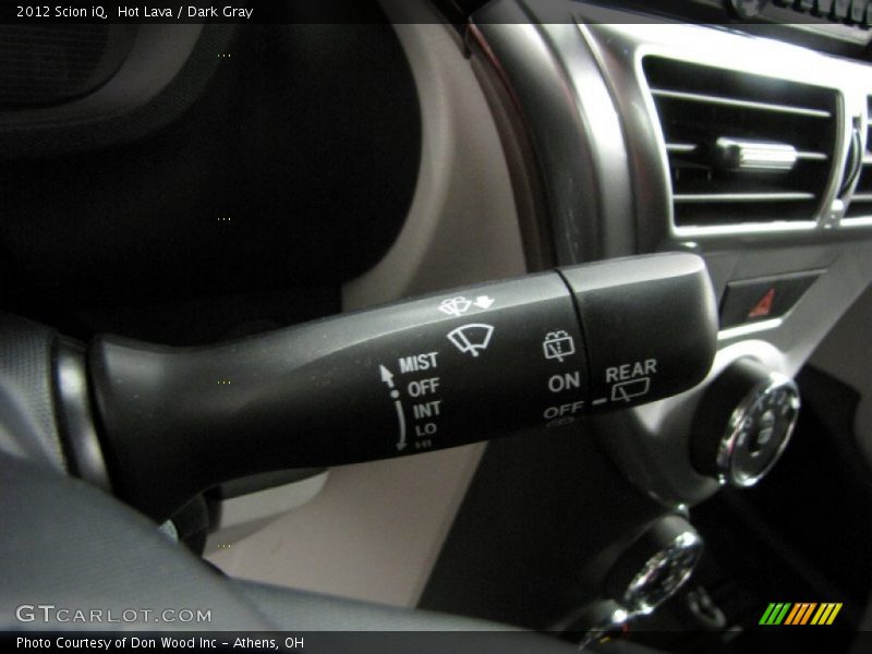 Hot Lava / Dark Gray 2012 Scion iQ