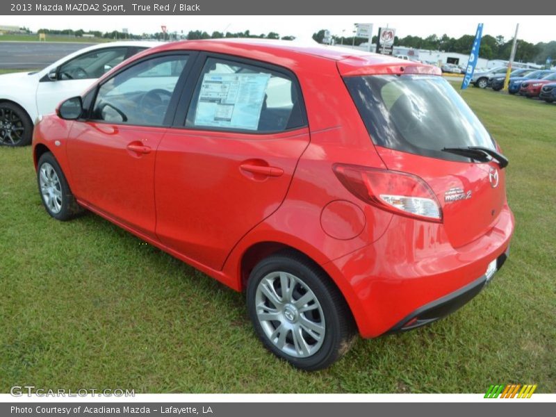 True Red / Black 2013 Mazda MAZDA2 Sport