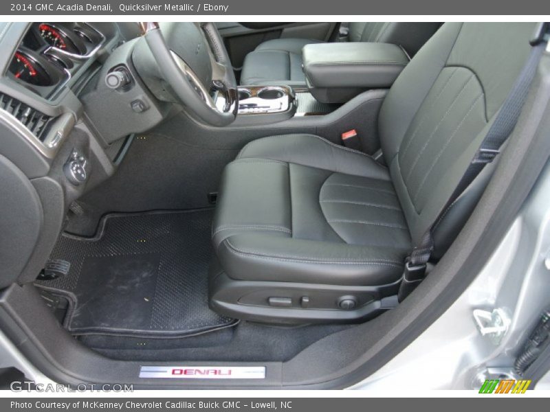 Quicksilver Metallic / Ebony 2014 GMC Acadia Denali