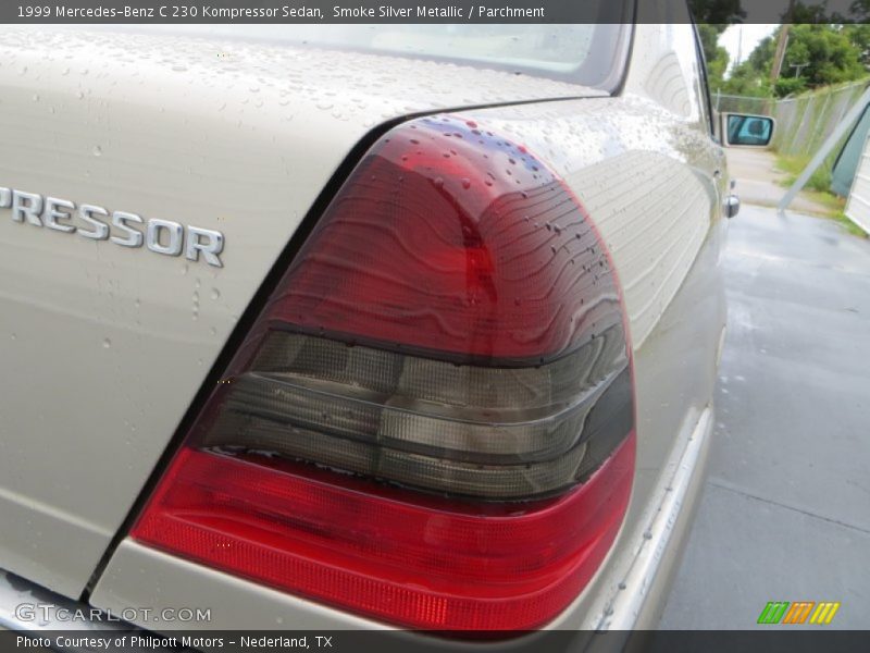 Smoke Silver Metallic / Parchment 1999 Mercedes-Benz C 230 Kompressor Sedan