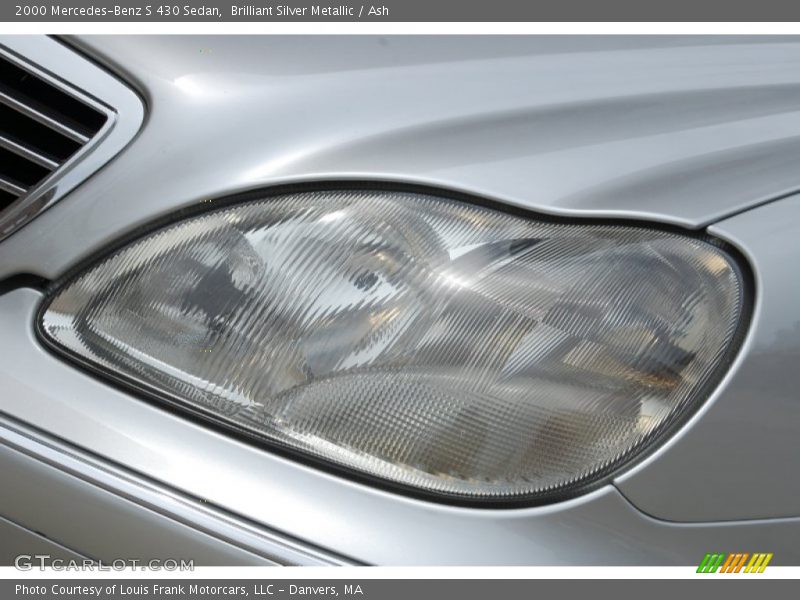 Brilliant Silver Metallic / Ash 2000 Mercedes-Benz S 430 Sedan
