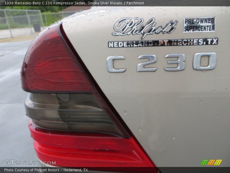 Smoke Silver Metallic / Parchment 1999 Mercedes-Benz C 230 Kompressor Sedan