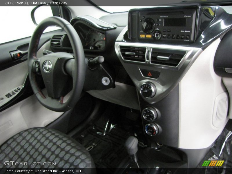 Hot Lava / Dark Gray 2012 Scion iQ