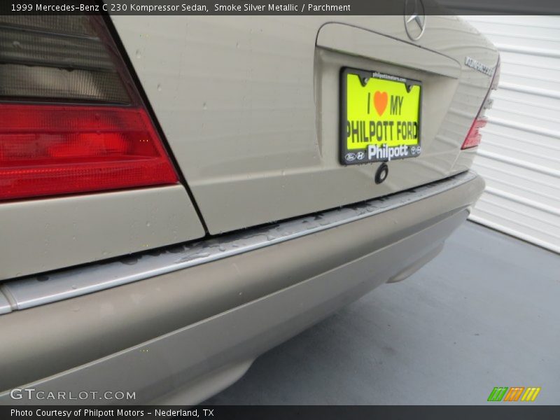 Smoke Silver Metallic / Parchment 1999 Mercedes-Benz C 230 Kompressor Sedan