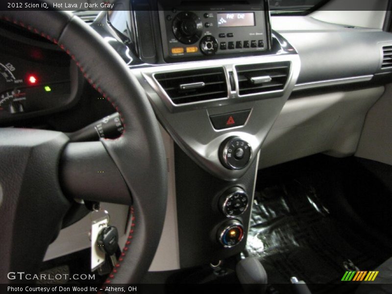 Hot Lava / Dark Gray 2012 Scion iQ
