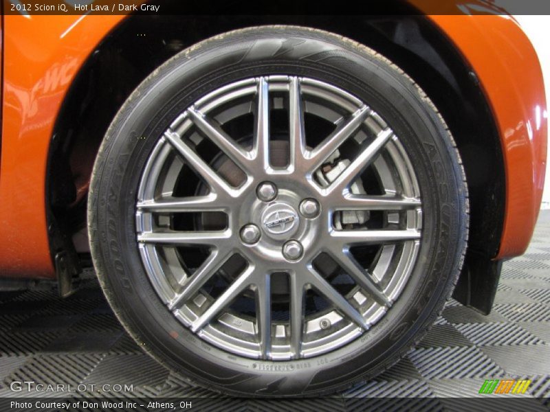 Hot Lava / Dark Gray 2012 Scion iQ