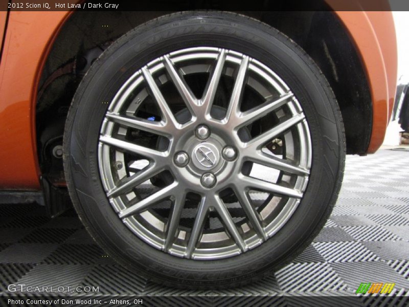 Hot Lava / Dark Gray 2012 Scion iQ