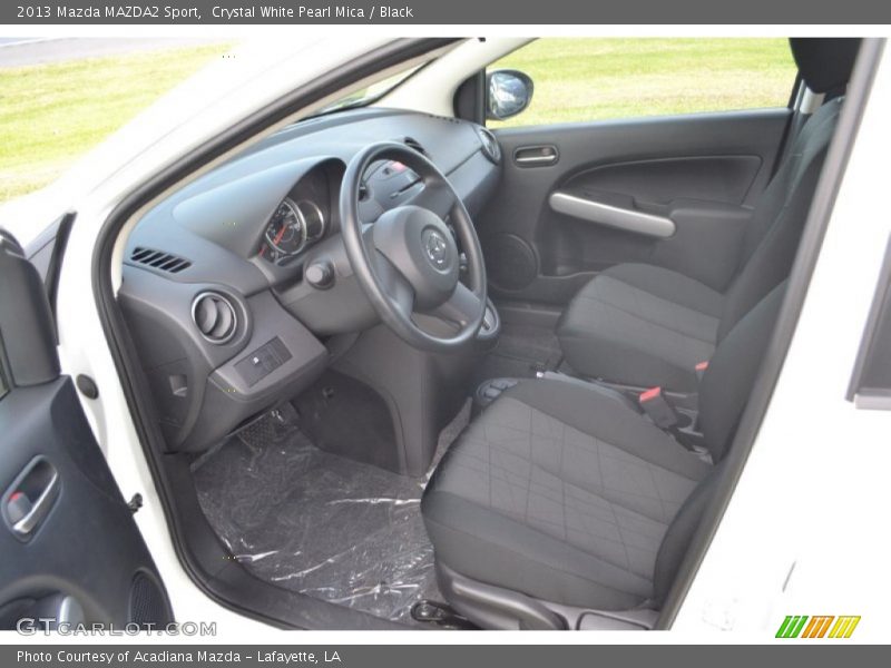 Black Interior - 2013 MAZDA2 Sport 