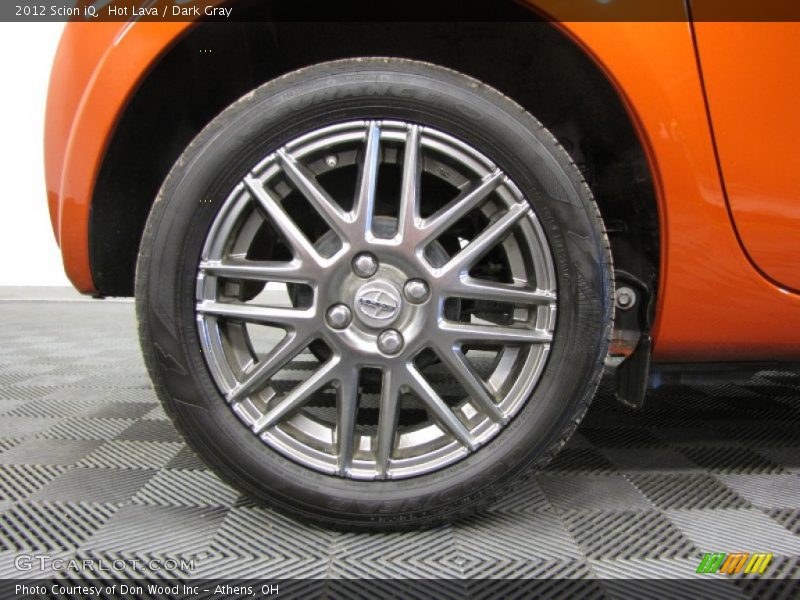 Hot Lava / Dark Gray 2012 Scion iQ