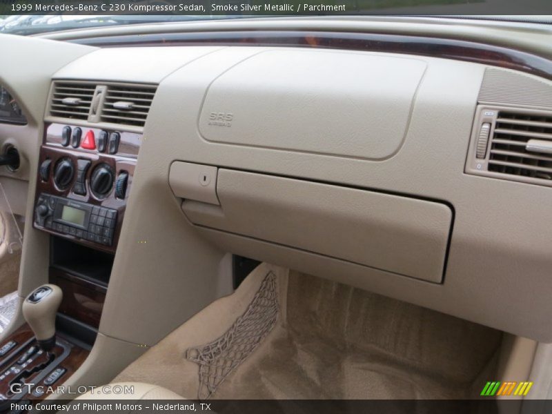 Smoke Silver Metallic / Parchment 1999 Mercedes-Benz C 230 Kompressor Sedan