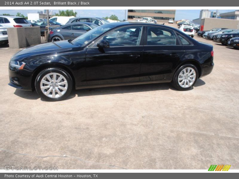 Brilliant Black / Black 2014 Audi A4 2.0T Sedan