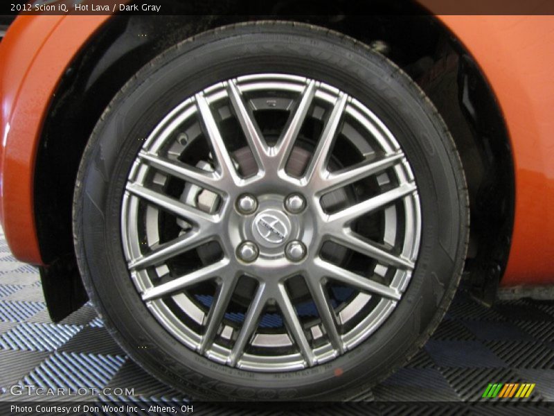 Hot Lava / Dark Gray 2012 Scion iQ