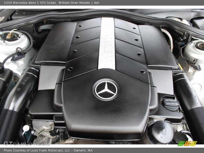 Brilliant Silver Metallic / Ash 2000 Mercedes-Benz S 430 Sedan