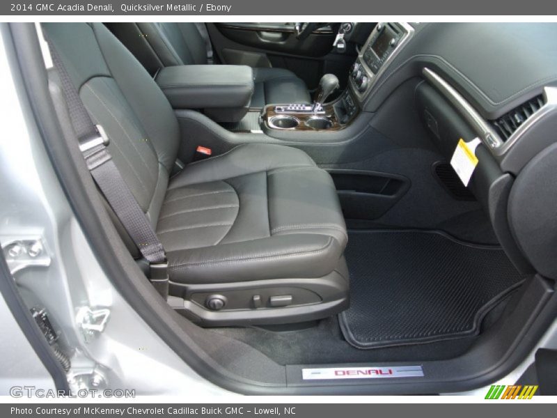 Quicksilver Metallic / Ebony 2014 GMC Acadia Denali