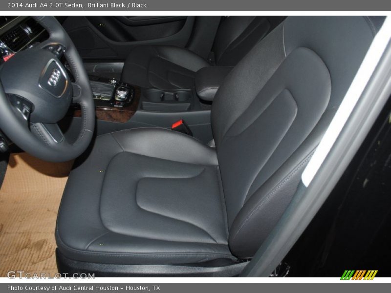 Brilliant Black / Black 2014 Audi A4 2.0T Sedan