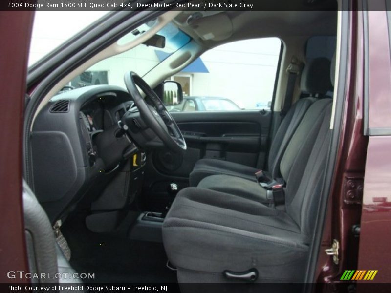 Deep Molten Red Pearl / Dark Slate Gray 2004 Dodge Ram 1500 SLT Quad Cab 4x4
