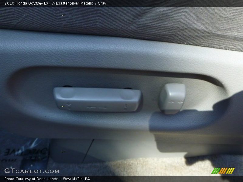 Alabaster Silver Metallic / Gray 2010 Honda Odyssey EX