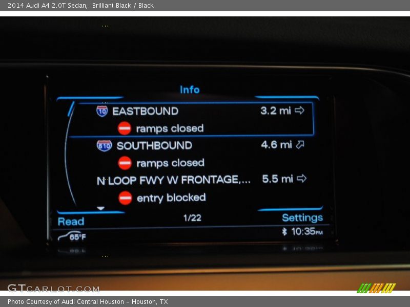 Brilliant Black / Black 2014 Audi A4 2.0T Sedan