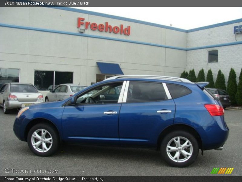 Indigo Blue / Black 2010 Nissan Rogue SL AWD