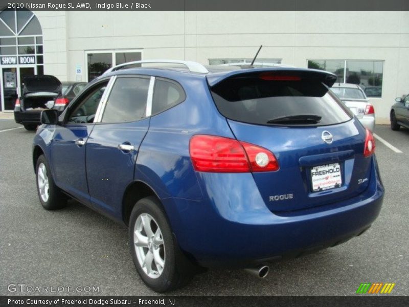 Indigo Blue / Black 2010 Nissan Rogue SL AWD