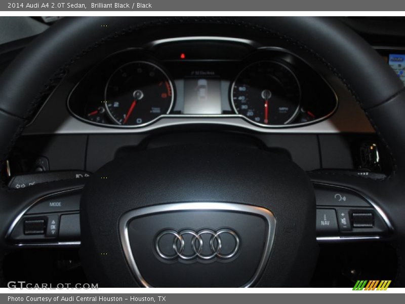 Brilliant Black / Black 2014 Audi A4 2.0T Sedan
