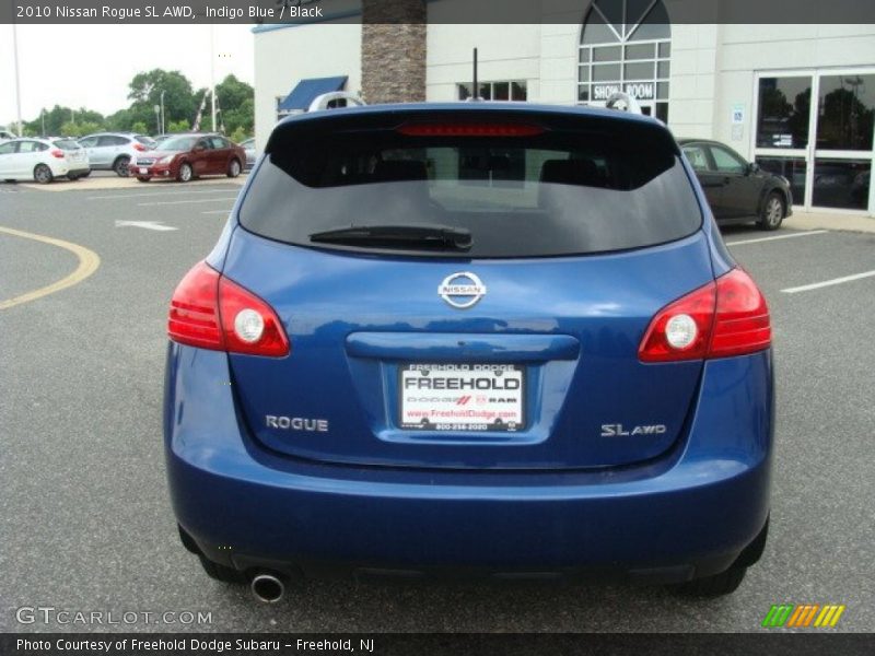 Indigo Blue / Black 2010 Nissan Rogue SL AWD