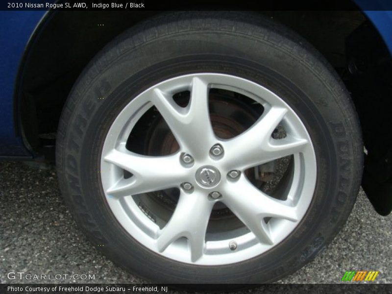 Indigo Blue / Black 2010 Nissan Rogue SL AWD