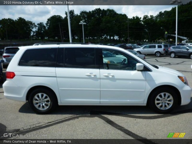 Taffeta White / Beige 2010 Honda Odyssey EX-L