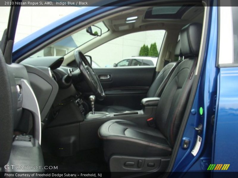 Indigo Blue / Black 2010 Nissan Rogue SL AWD