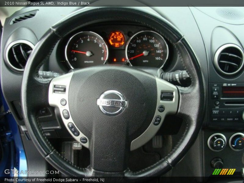Indigo Blue / Black 2010 Nissan Rogue SL AWD