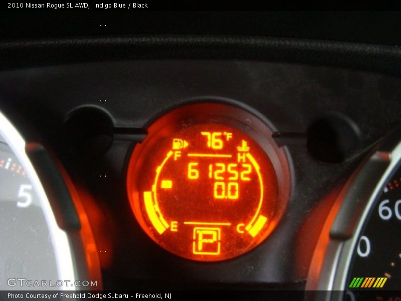 Indigo Blue / Black 2010 Nissan Rogue SL AWD