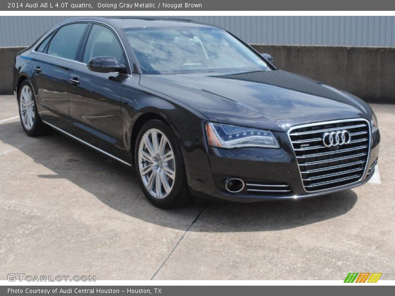 Front 3/4 View of 2014 A8 L 4.0T quattro