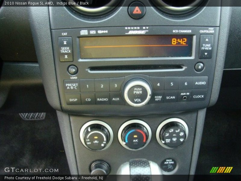 Indigo Blue / Black 2010 Nissan Rogue SL AWD