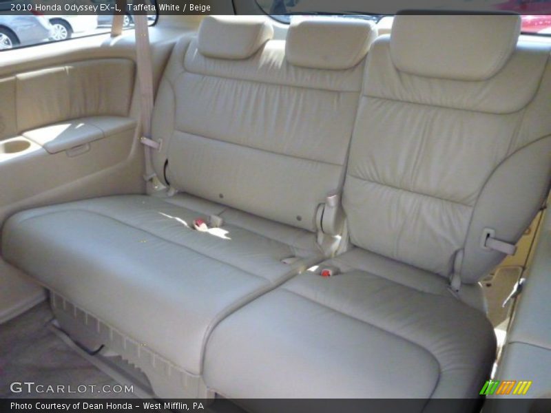 Taffeta White / Beige 2010 Honda Odyssey EX-L