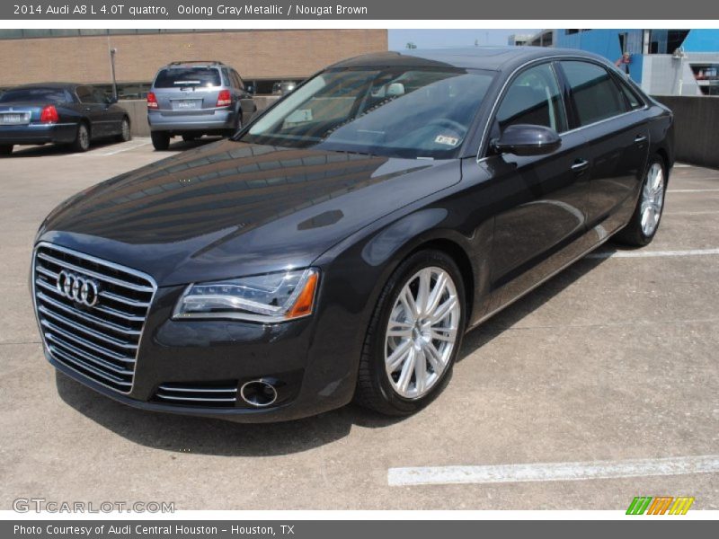 Front 3/4 View of 2014 A8 L 4.0T quattro