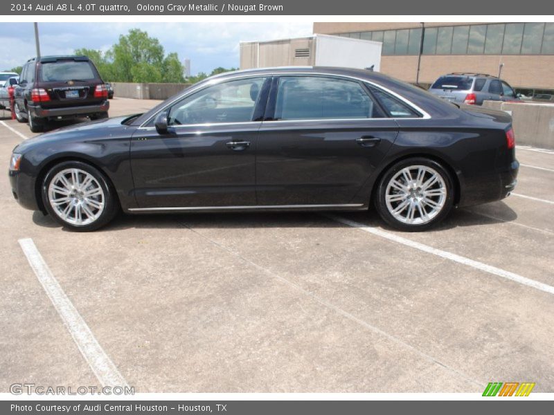  2014 A8 L 4.0T quattro Oolong Gray Metallic